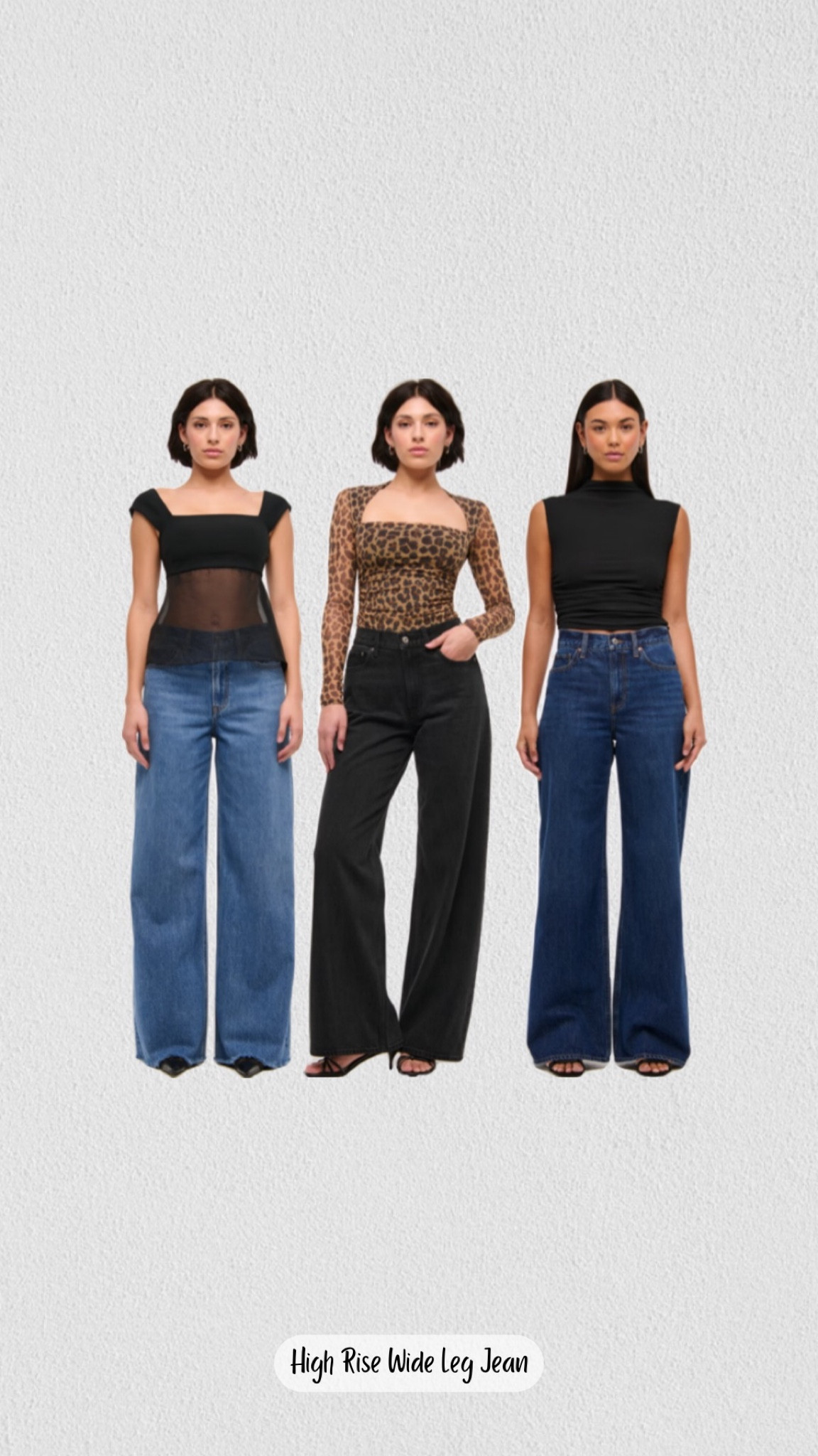 high rise, wide leg, denim, dark wash, light wash, 

#LTKSaleAlert #LTKFindsUnder100