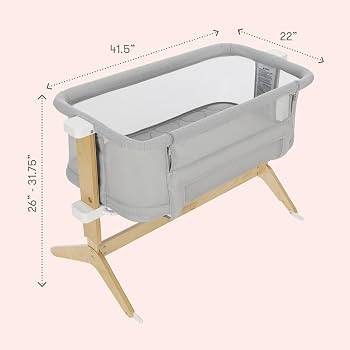 Newton Baby Bassinet & Bedside Sleeper with Mattress & Sheet - Ultra-Breathable & Completely Wash... | Amazon (US)