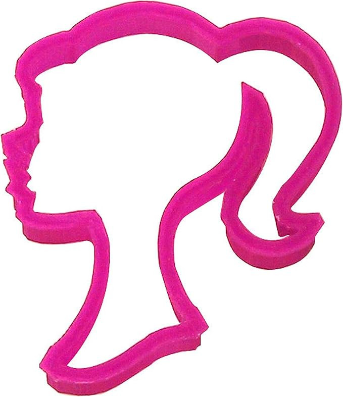 CookieCutterCom Doll Head Cookie Cutter 4 Inch - Hand Made in the USA - Color may vary | Amazon (US)