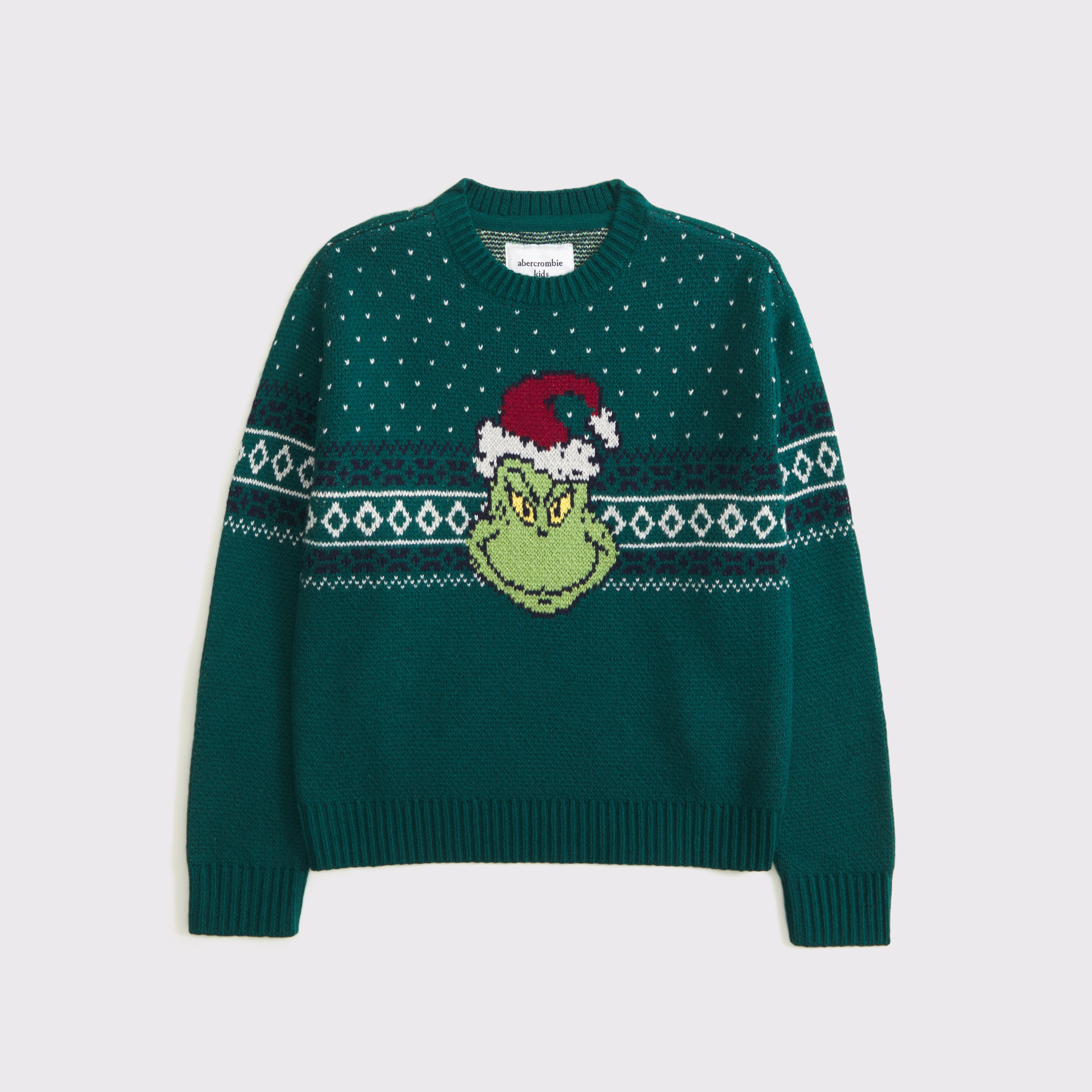 the grinch graphic crew sweater | Abercrombie & Fitch (US)