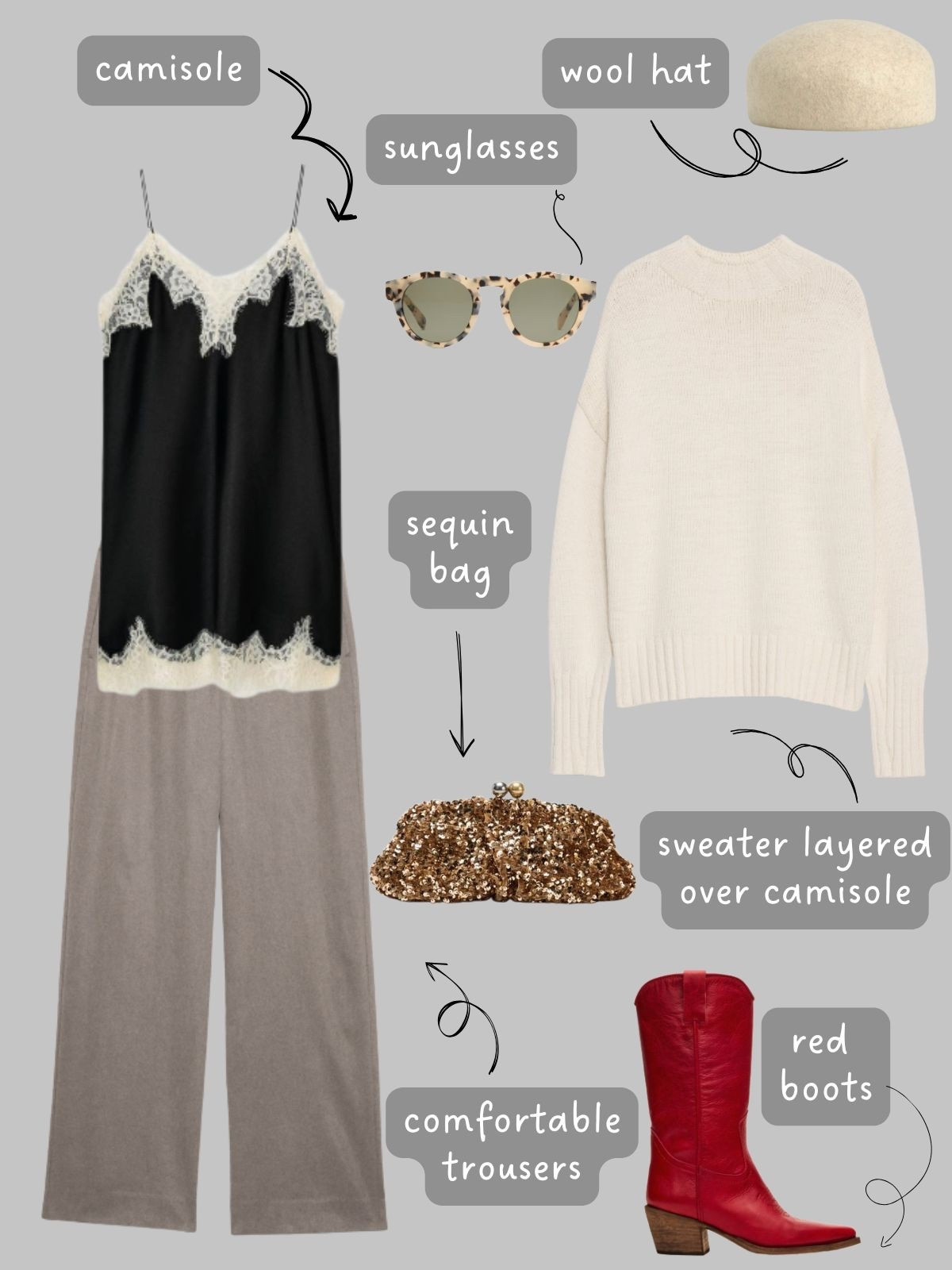 The modern indie sleaze winter capsule wardrobe. The grown up version of an old favourite. 

You can read the whole post and all of the outfit examples on my blog. 



#LTKSeasonal #LTKOver40