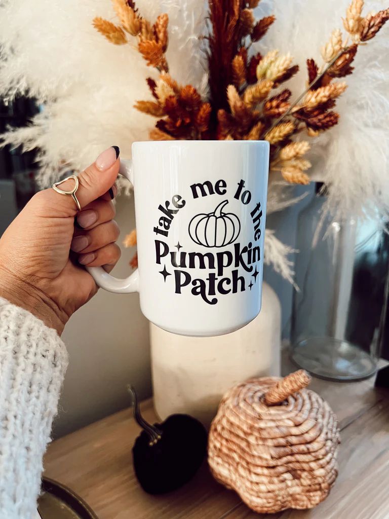 Pumpkin Patch Coffee Mug | She Is Boutique
