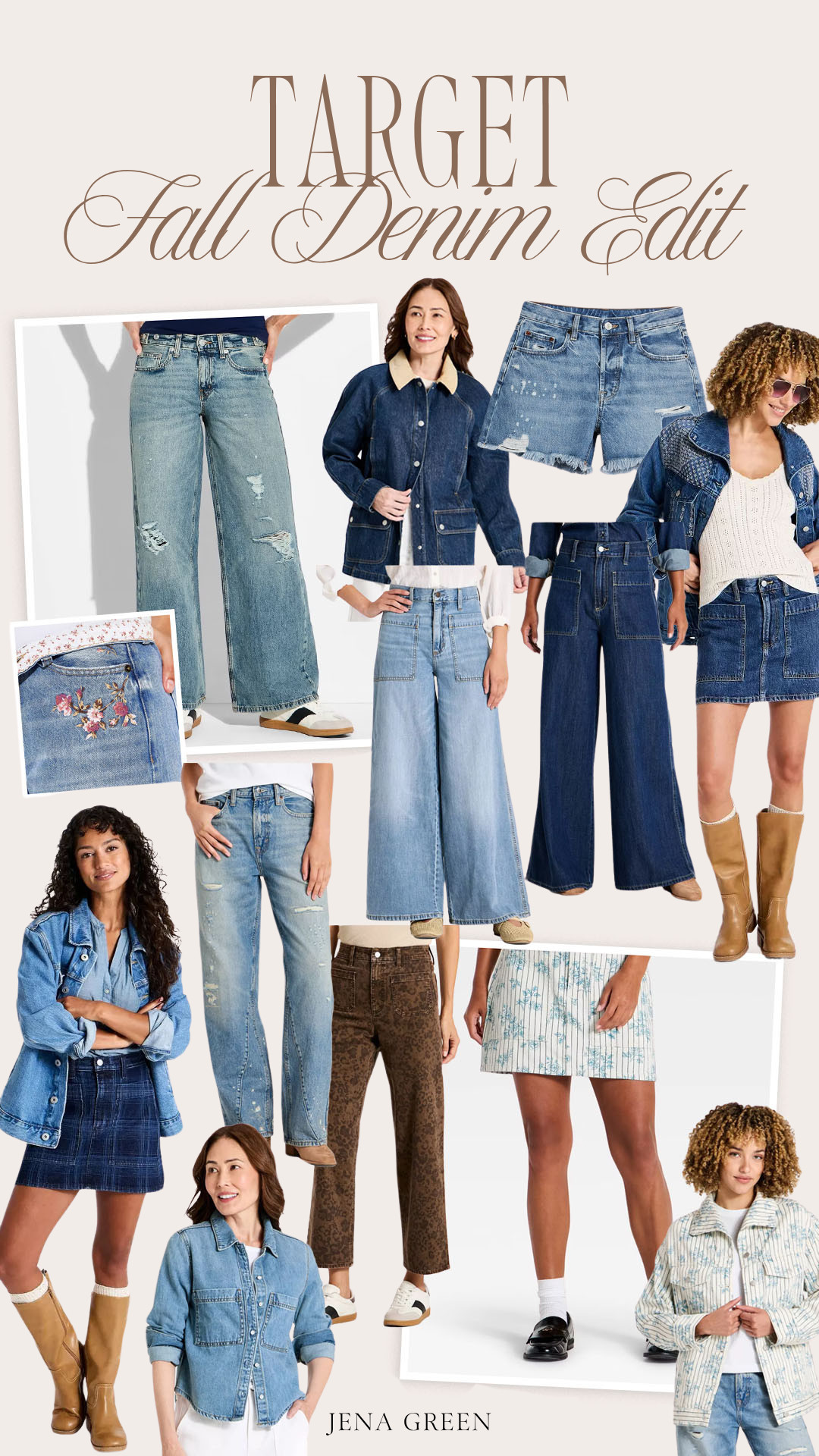 Target Fall Denim | Target Denim Edit | Target Fall Jeans | Target Fall Denim Guide 

 #LTKootd #LTKSeasonal