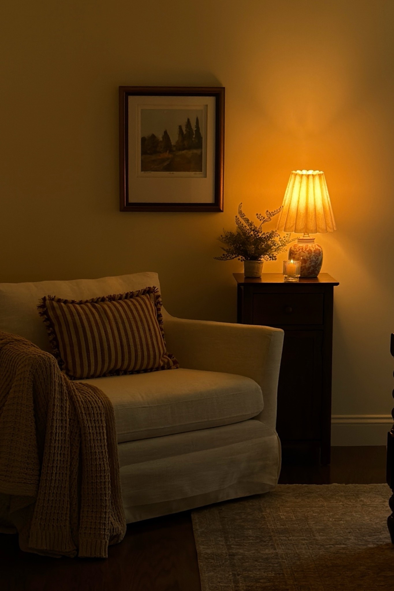 This past weekend, we transformed a corner of our guest room into the sweetest little cozy nook using pieces from At Home’s new furniture collection 🪑🌼🕯️

I’ve never had the space to create the cozy corner I’ve always envisioned, so now that I finally do, I wanted to share my personal formula for a fool-proof cozy corner that feels perfectly finished without too much clutter. ✨

#homedecor #bedroomdecor #guestroomideas #interiordesign #readingchair #readingnook

#LTKHome #LTKSaleAlert #LTKOver40