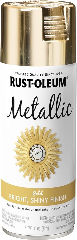 Rust-Oleum 340647 Specialty Metallic Spray, 11 oz, Gold | Amazon (US)