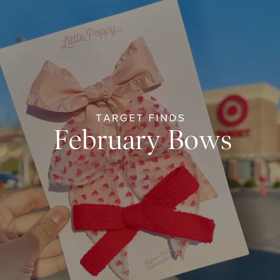 February Bows | Little Poppy Co