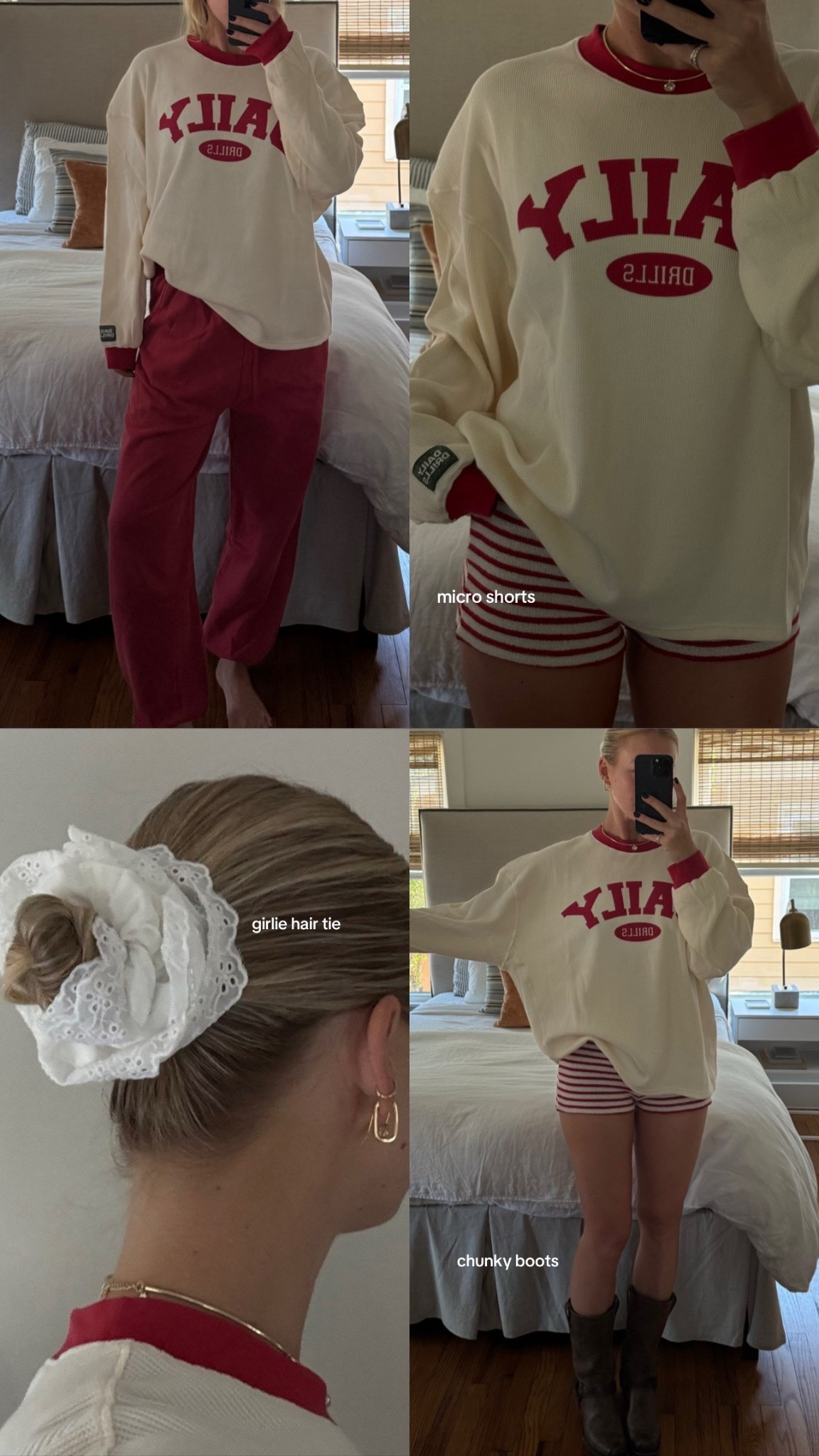 how i’m styling the new surf + ranch collection !!!
alsoooo DAILYDR!LLS gave me a code to share w yall!! LYLE 10 ❤️❤️❤️

wearing a M/L in all pieces!

#LTKStyleTip #LTKActive #LTKU