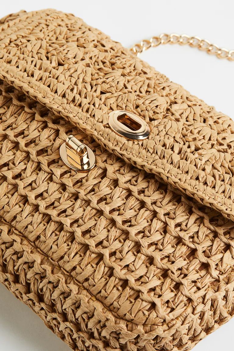 Straw Shoulder Bag | H&M (US + CA)