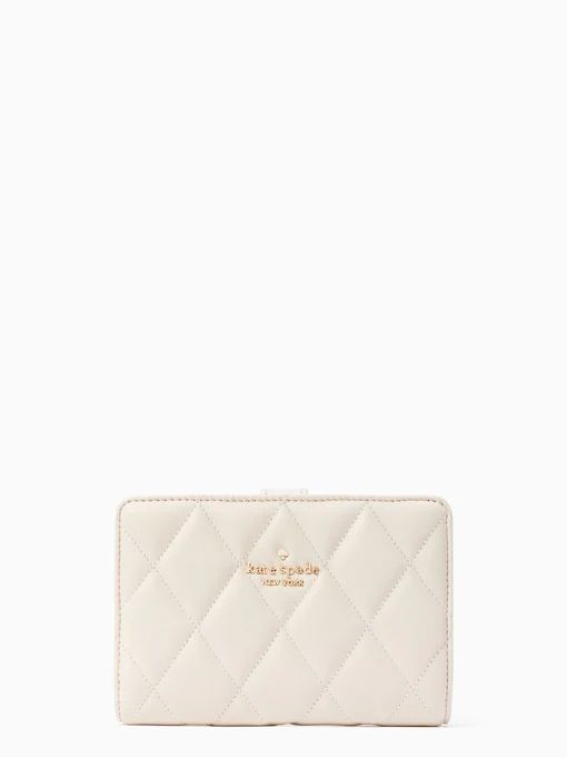 Carey Medium Compartment Bifold Wallet | Kate Spade Outlet