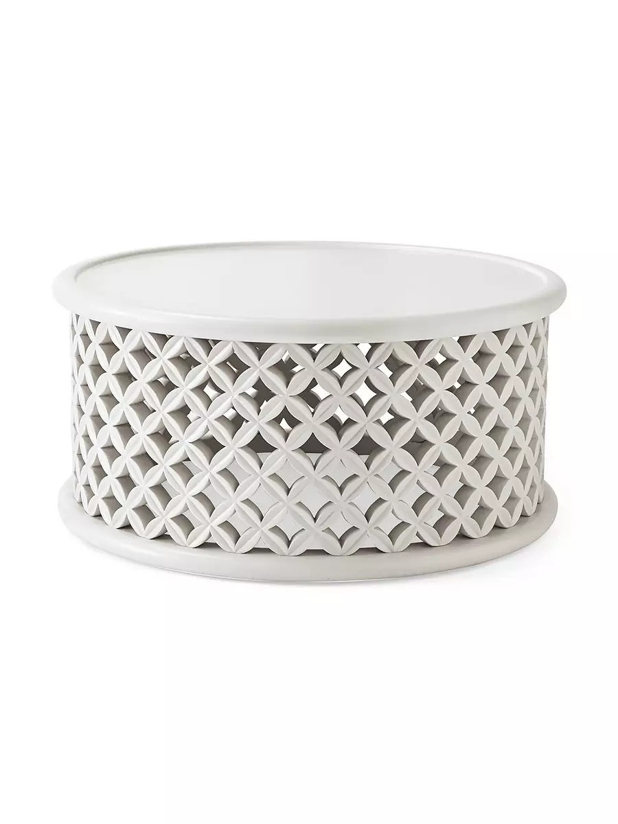 Bamileke Coffee Table - Fog | Serena and Lily