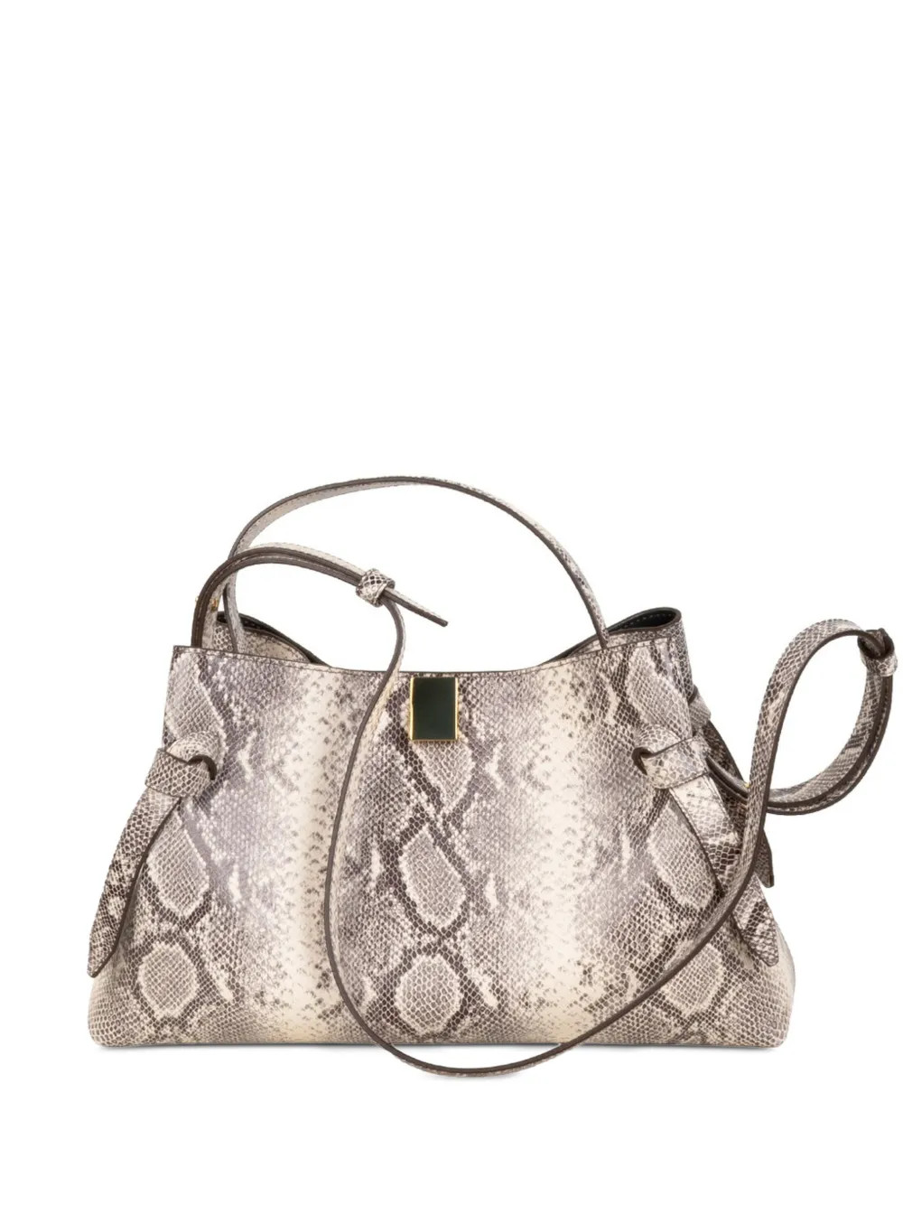 Gyoza snake-print tote bag | Farfetch Global