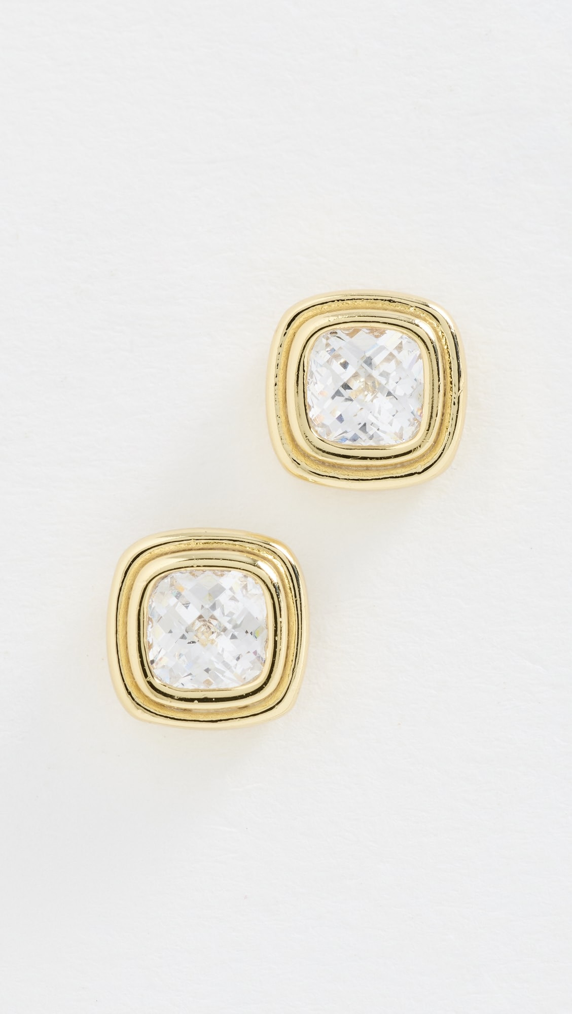 Reagan Cushion Stud Earrings | Shopbop