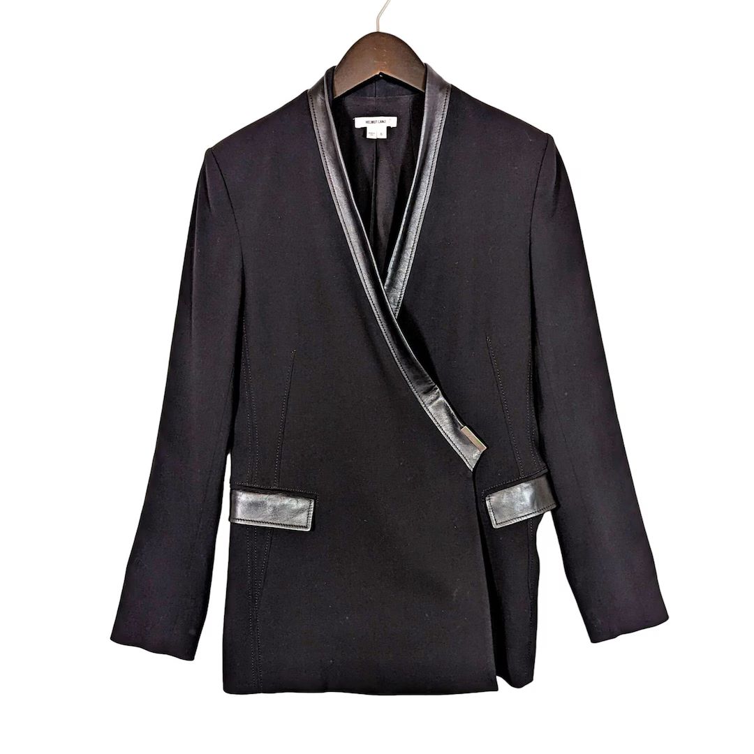 985 Dollar Women's Size 6 (S) HELMUT LANG Asymmetrical Wool Stretch Blazer Jacket LAMB | Etsy (CAD)
