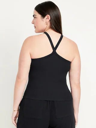 Fitted Halter Top | Old Navy (CA)