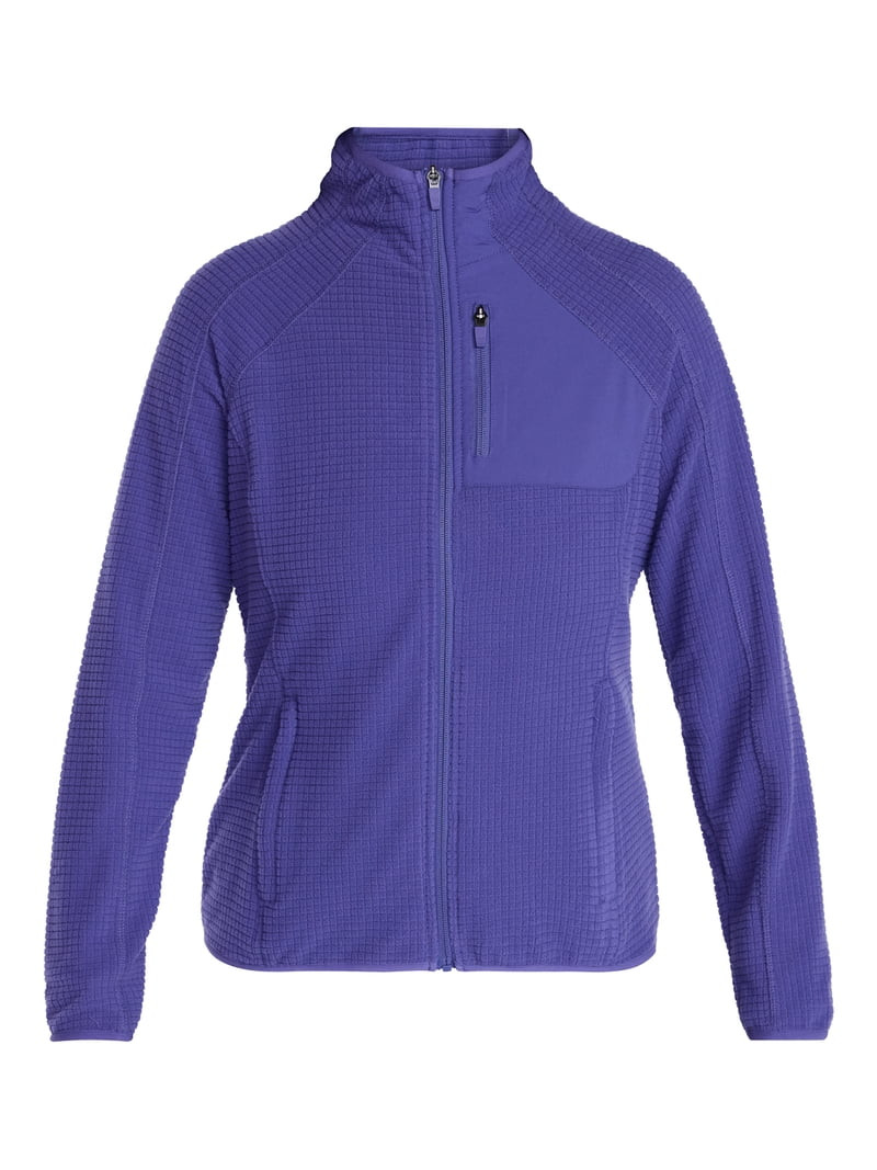 Ozark Trail Women's and Women's Plus Mock Neck Fleece Jacket, Sizes XS-2X | Walmart (US)