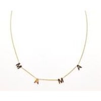 14k Solid Gold Spaced  Letter  Name  NecklaceRose Gold White Gold Initial Necklace  Personalized Necklace Spaced out letter necklace | Etsy (US)