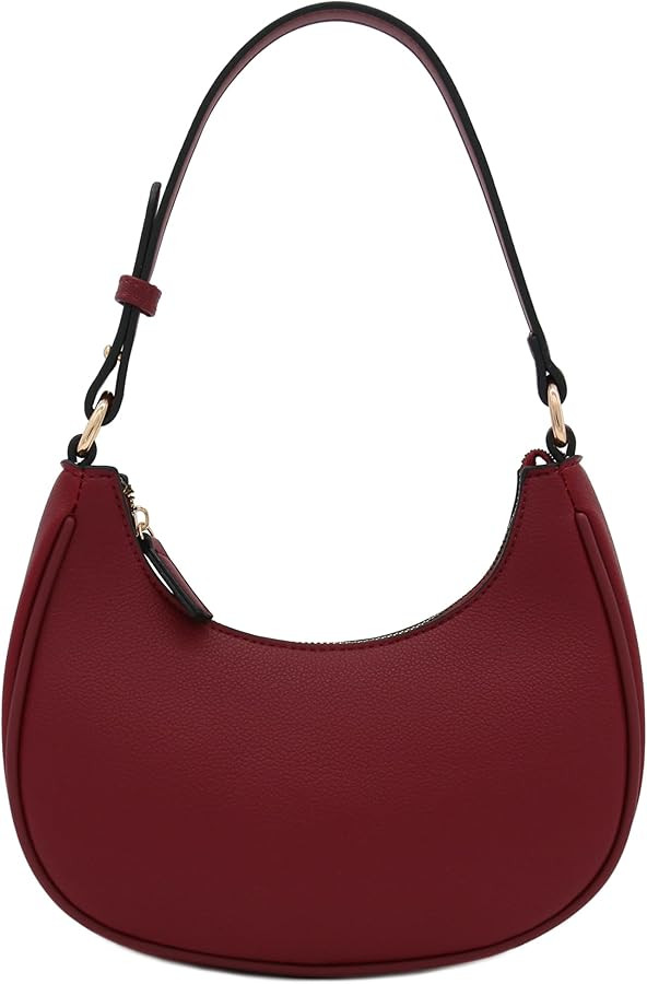 FashionPuzzle Small Crescent Shoulder Bag Underarm Purse | Amazon (US)