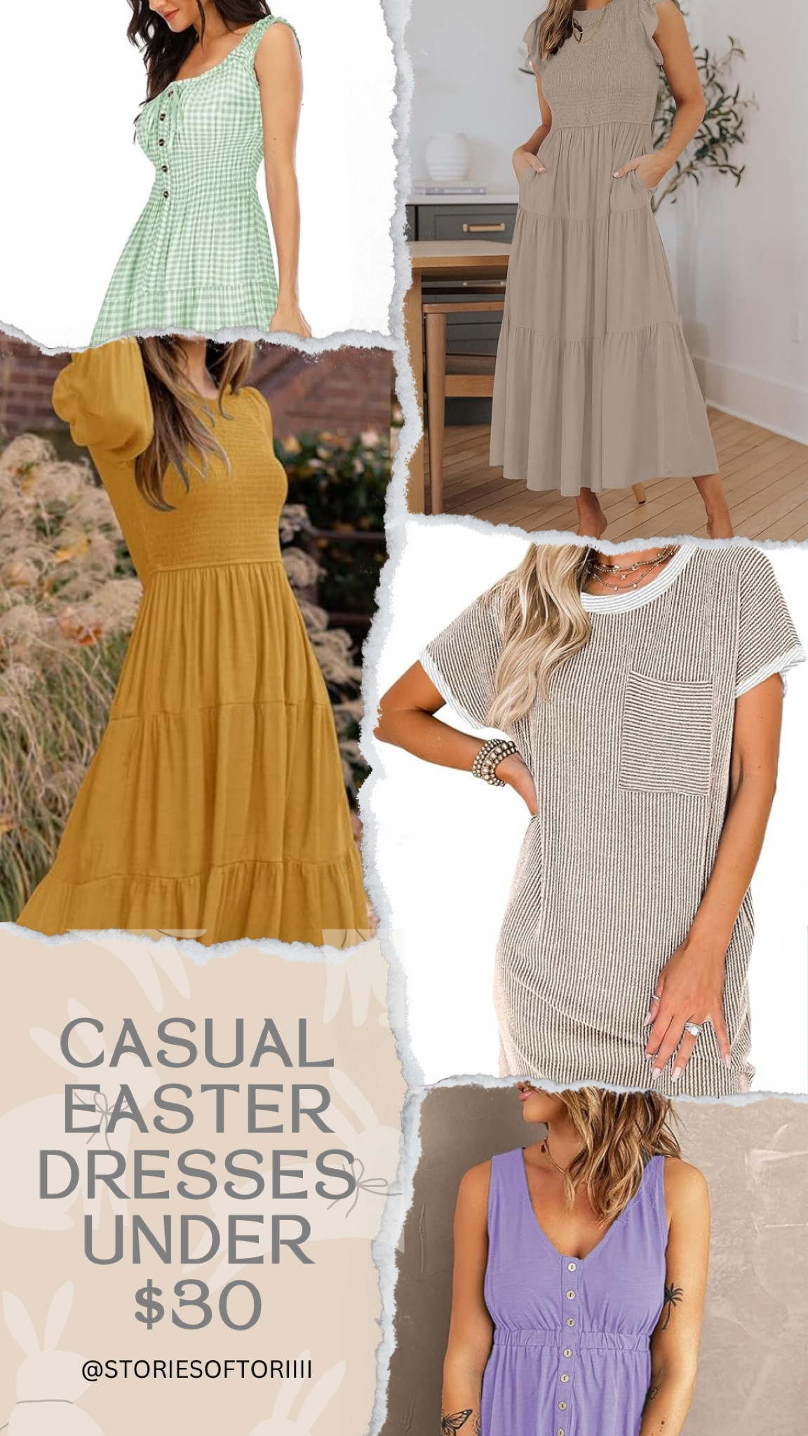 Some super cute + casual Easter dresses 🐣🐰🌸 ALL UNDER $30! So snag a last minute piece from Amazon right now! 🛍️


Easter, Easter dress, shopping, Amazon, Amazon prime, casual, casual outfit, dresses, women’s dresses 

#LTKSpringSale #LTKfindsunder50 #LTKSeasonal
