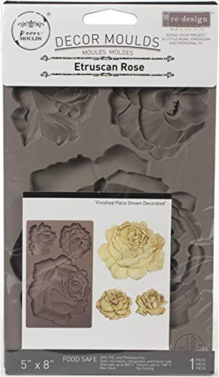 PRIMA MARKETING INC Redesign Mould 5X8 ETRUS Rose, Pink, One Size | Amazon (US)