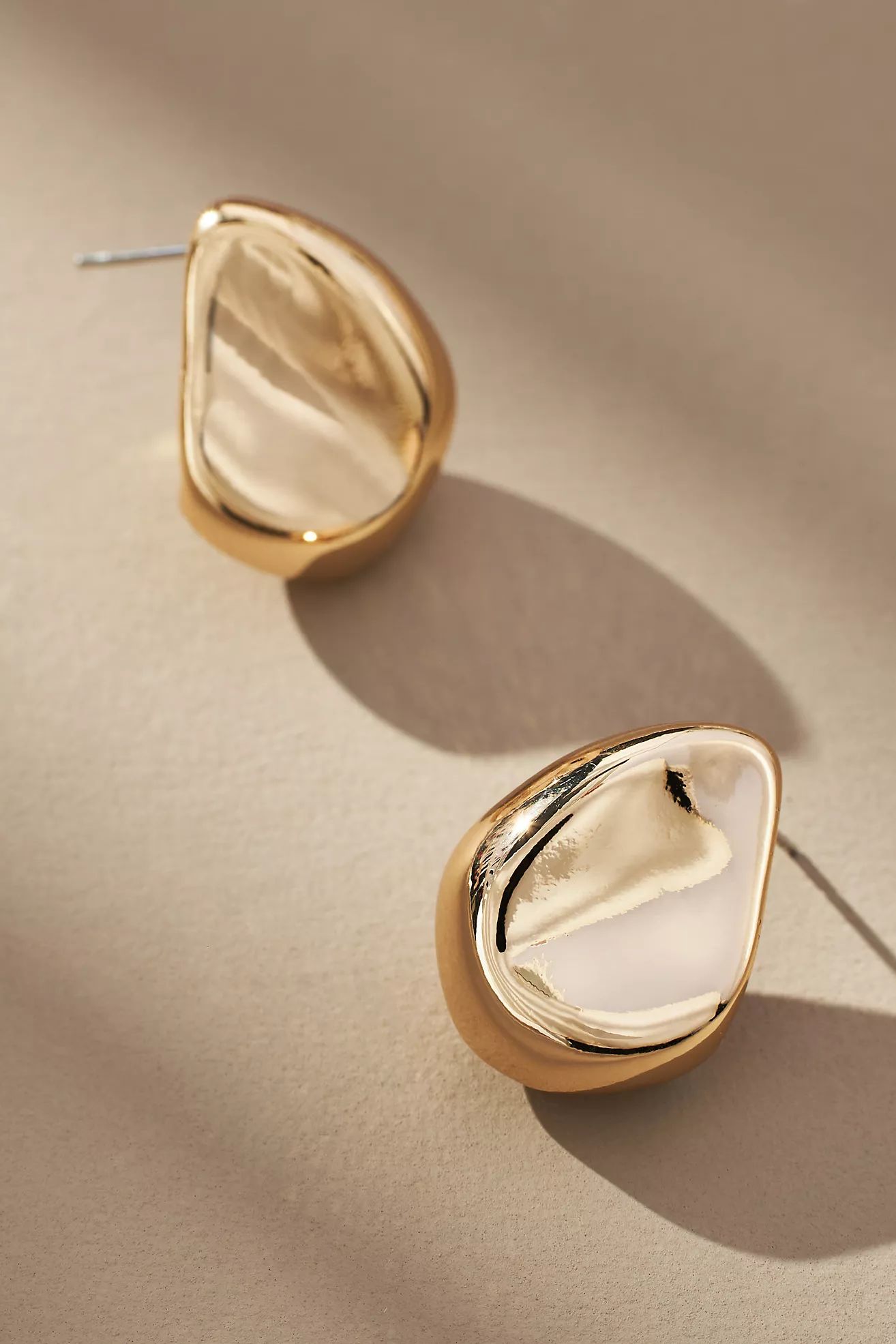 Indented Mod Earrings | Anthropologie (US)