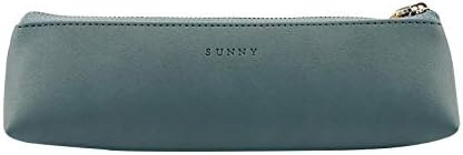 Doraking pen Case Cosmetic Makeup bag, stationery pouch PU Leather Small Pencil Pouch Students Zi... | Amazon (US)