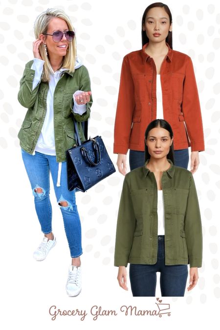 I’m so excited this field jacket is back this year!!!!!! I’m grabbing the new color!!!
Wearing size small.

#LTKstyletip #LTKfindsunder50 #LTKSeasonal