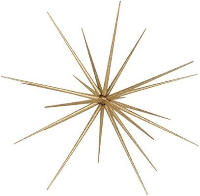 Queens of Christmas WL-STBST-23-GO-23 Gold 23" Starburst Ornament with Glitter | Amazon (US)