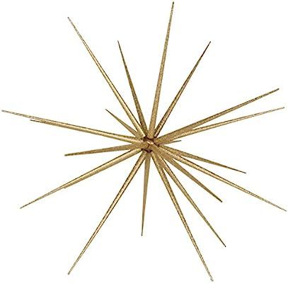 Queens of Christmas WL-STBST-23-GO-23 Gold 23" Starburst Ornament with Glitter | Amazon (US)