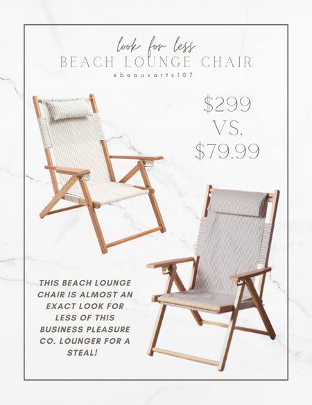 Beach stripe grey lounge chair look for less

#LTKFind #LTKsalealert #LTKhome