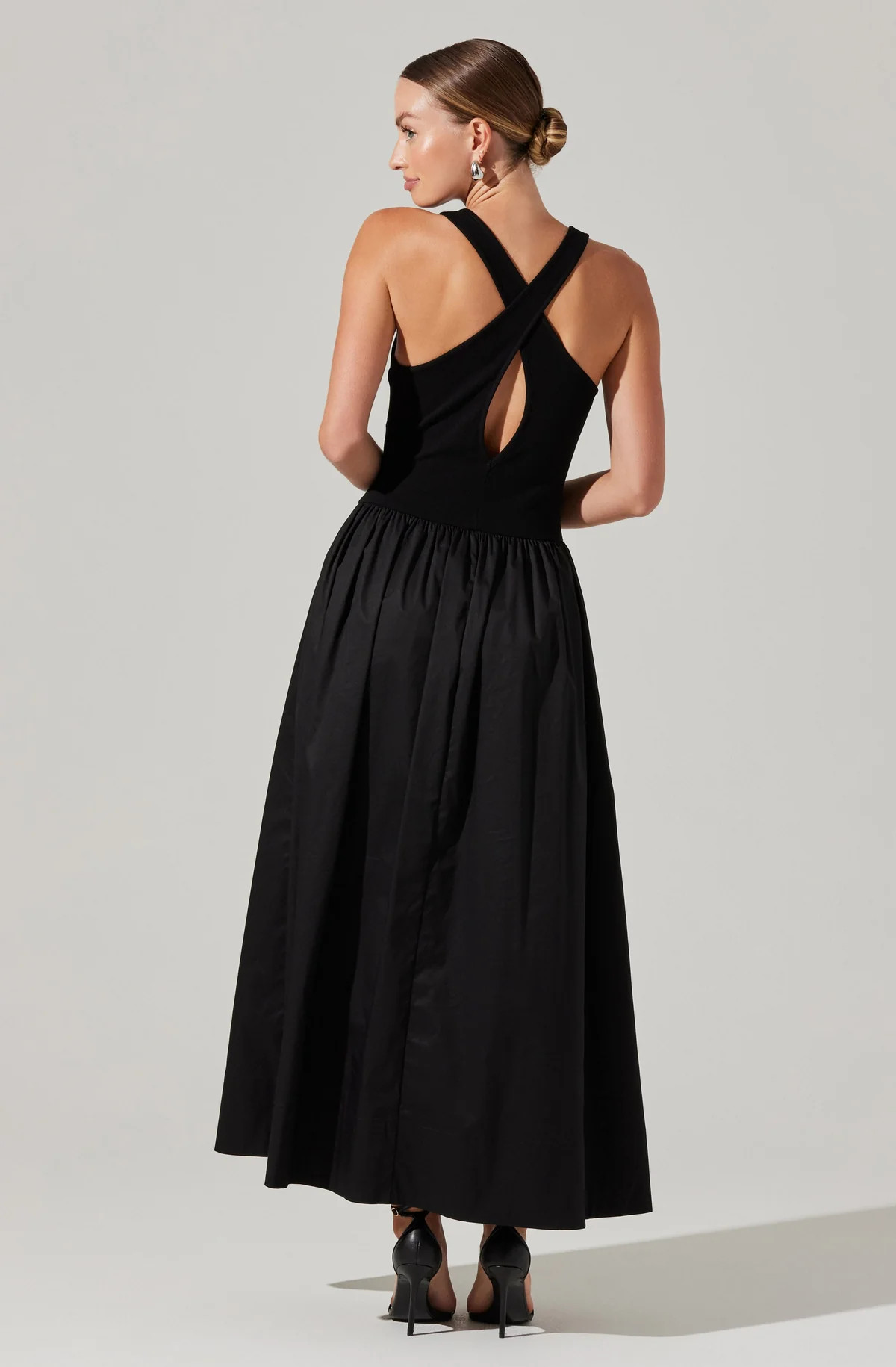 Zandra Mixed Media Maxi Dress | ASTR The Label (US)