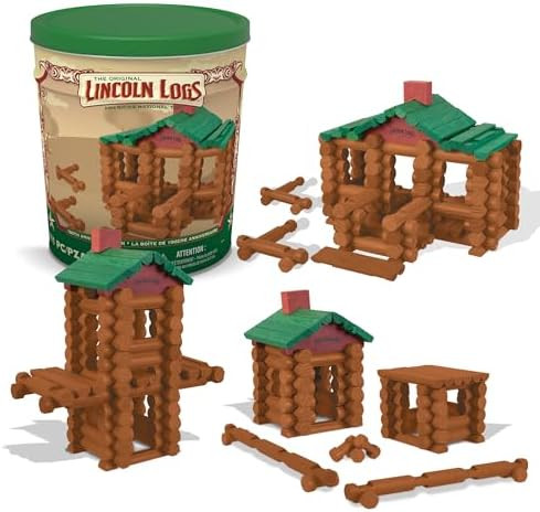 Lincoln Logs 100th Anniversary Tin | Amazon (US)