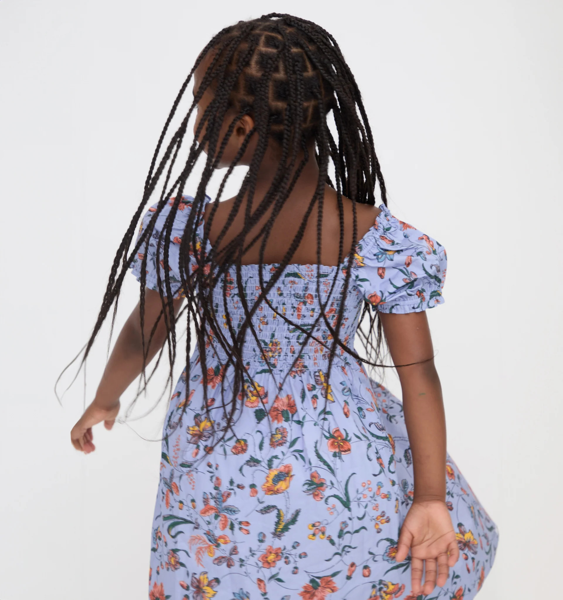 The Tiny Athena Nap Dress - Thistle Fleur Chintz | Hill House Home US