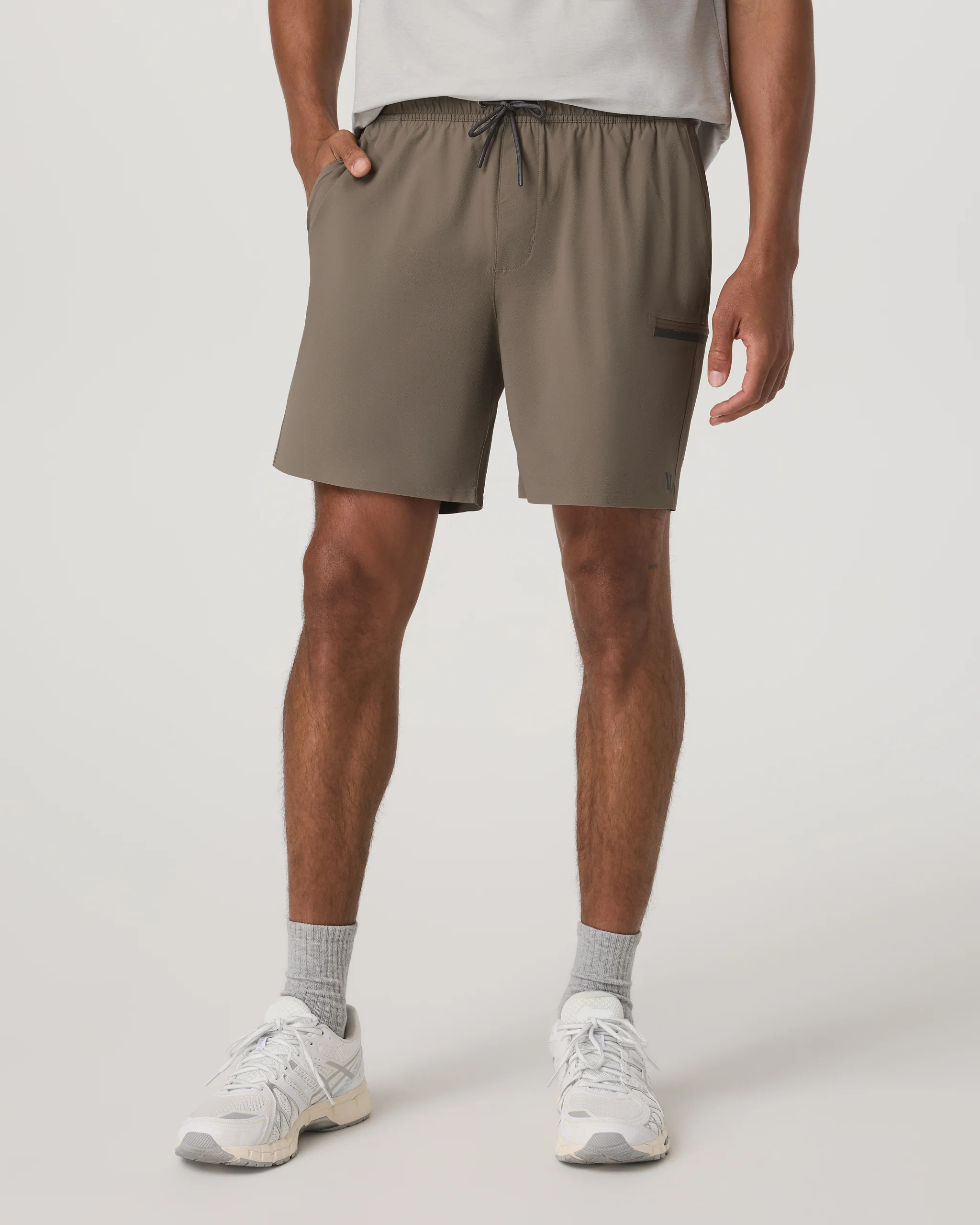 Grafton Short Unlined 7" \u2013 Men's Training Shorts in Bark \u2013 Vuori | Vuori Clothing (US & Canada)
