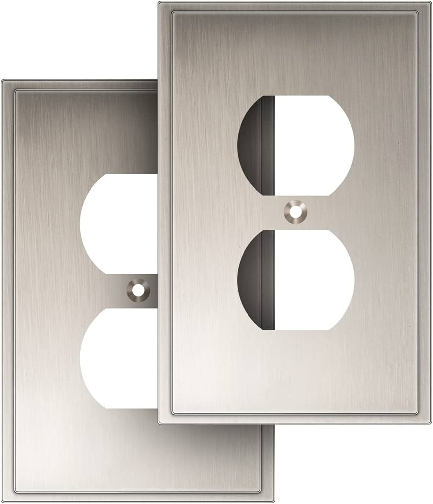 Cover Star Soft Modern Decorative Wall Plate Switch Plate Outlet Cover, Durable Solid Zinc Alloy ... | Amazon (US)