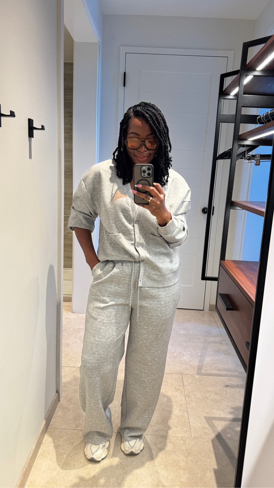 Cardigan sweatsuit ✨

#LTKMidsize #LTKootd #LTKU