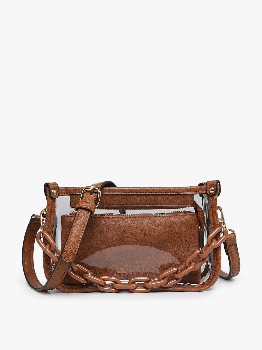 Jessica Clear Crossbody | Jen & Co. | Jen & Co.