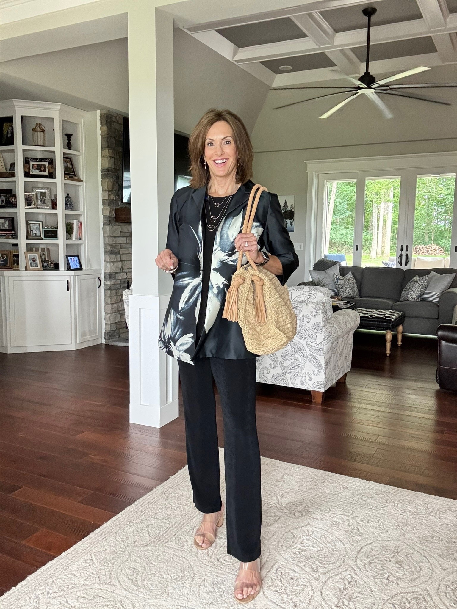 Love this outfit from Chicos! Size inclusive!!!
Pants - 0 Tall
Top - size 1
Jacket - size 1

travel fashion, business trip outfits, workwear style inspo

#LTKSeasonal #LTKOver40 #LTKTall