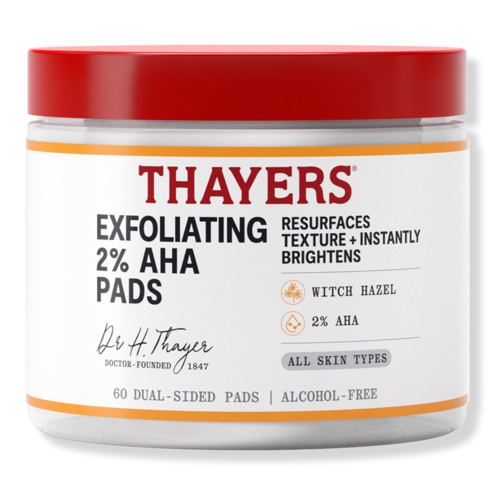 Thayers Exfoliating 2% AHA Pads | Ulta