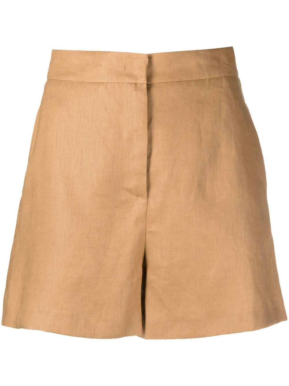 linen tailored shorts | Farfetch Global