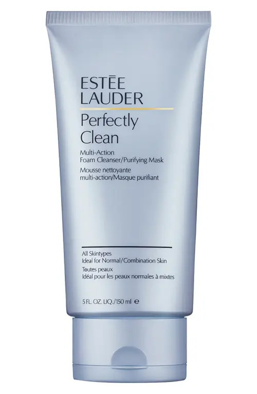 Estée Lauder Perfectly Clean Multi-Action Foam Cleanser/Purifying Mask at Nordstrom, Size 5 Oz | Nordstrom