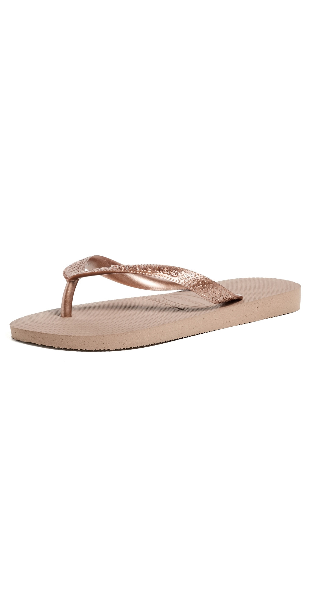 Havaianas Top Tiras Sandals Rose Gold 11/12 | Shopbop