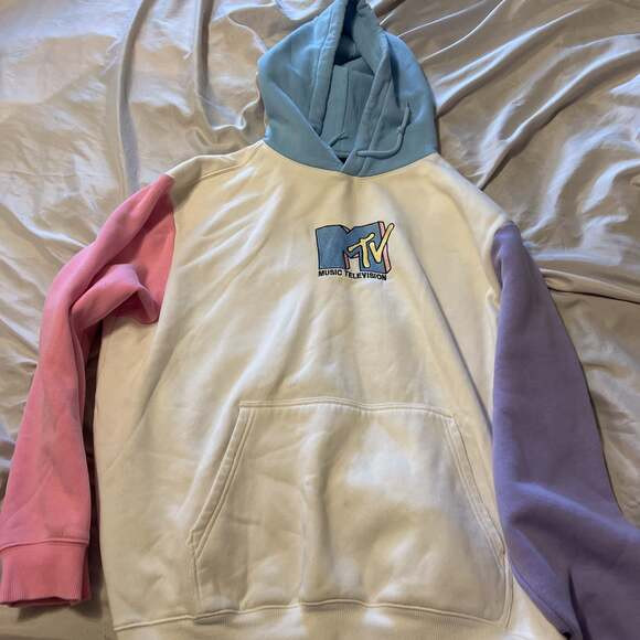H&M MTV Hoodie Pink | Poshmark