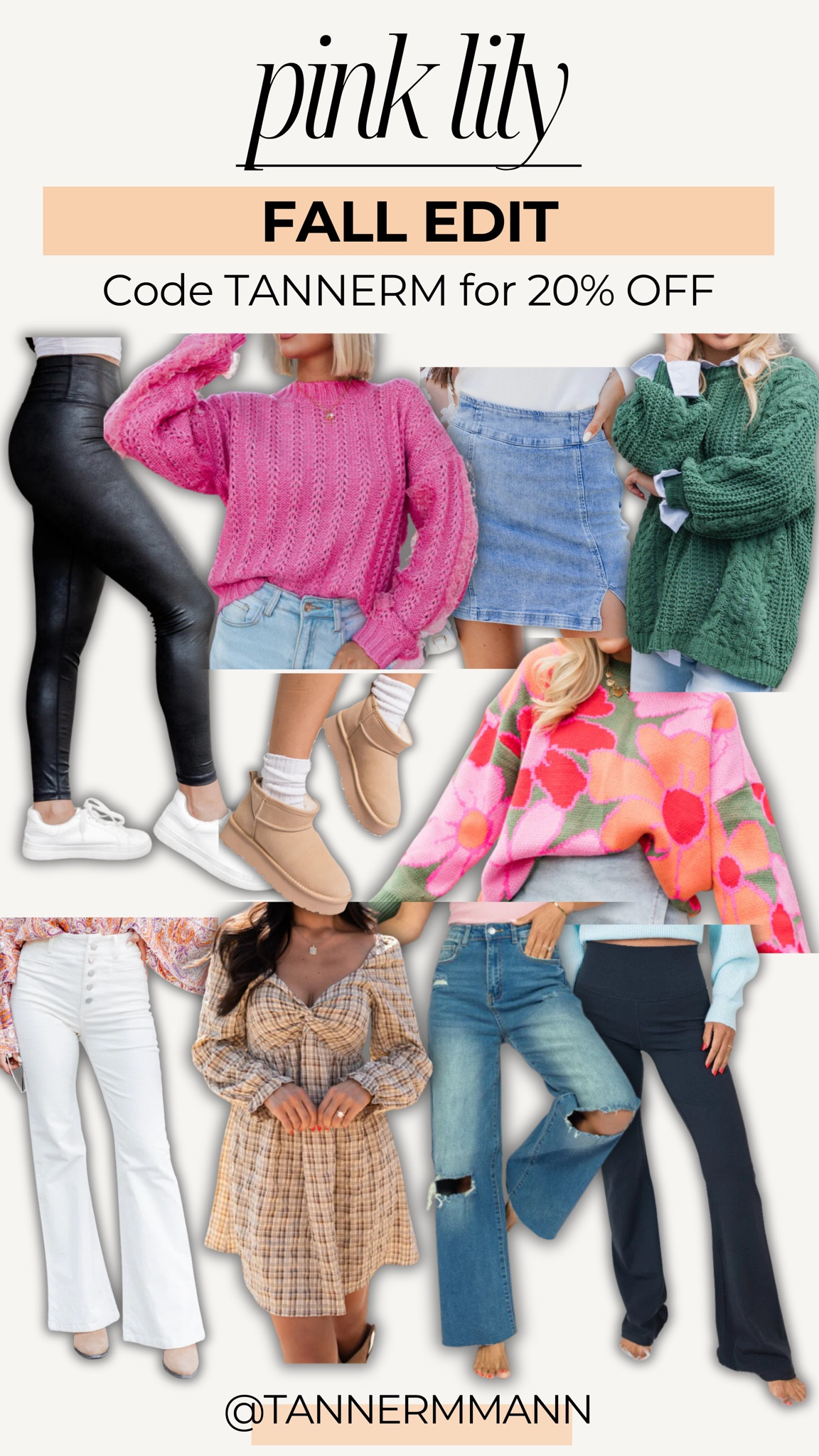 Pink Lily Fall 
Code TANNER for 20% Off

#LTKstyletip 

#LTKSeasonal