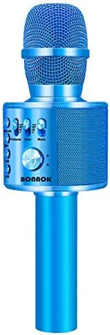 BONAOK Wireless Bluetooth Karaoke Microphone,3-in-1 Portable Handheld Karaoke Mic Speaker Machine... | Amazon (US)