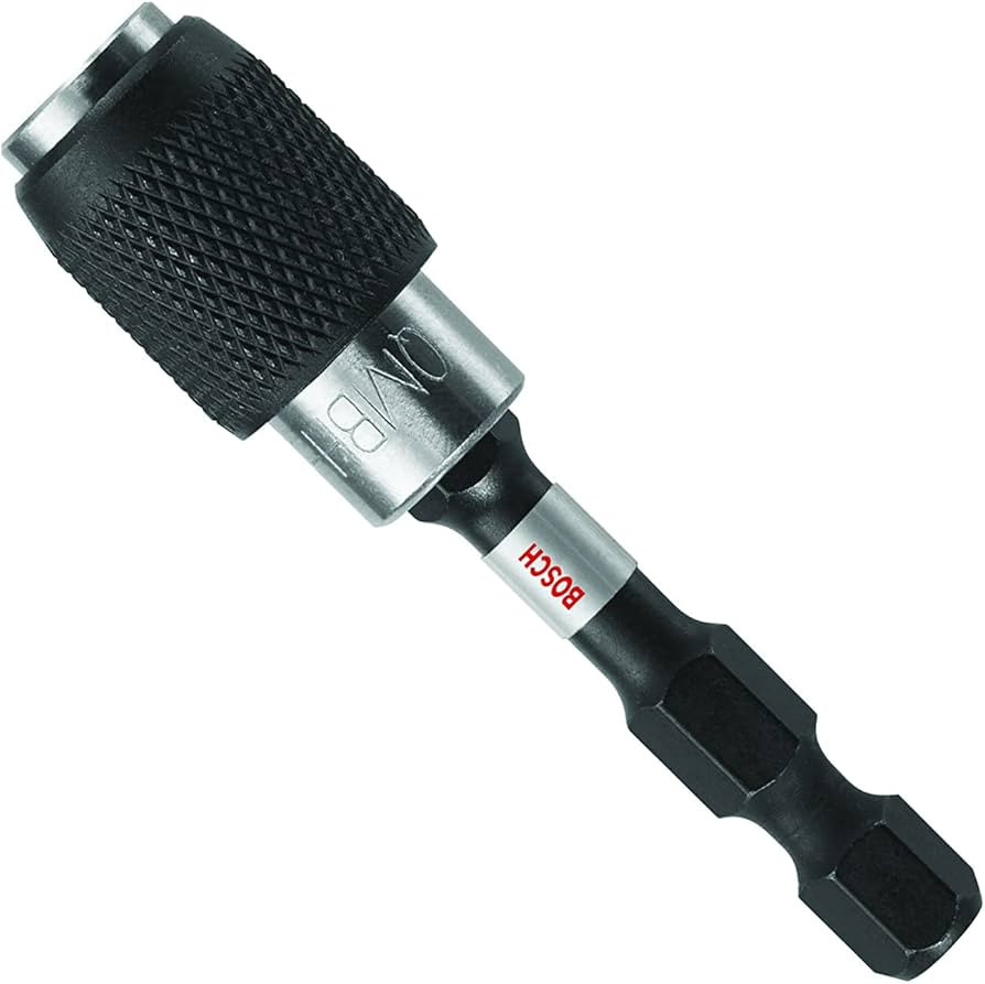 BOSCH ITBHQC201 1-Piece 2 In. Impact Tough Quick Change Bit Holder | Amazon (US)