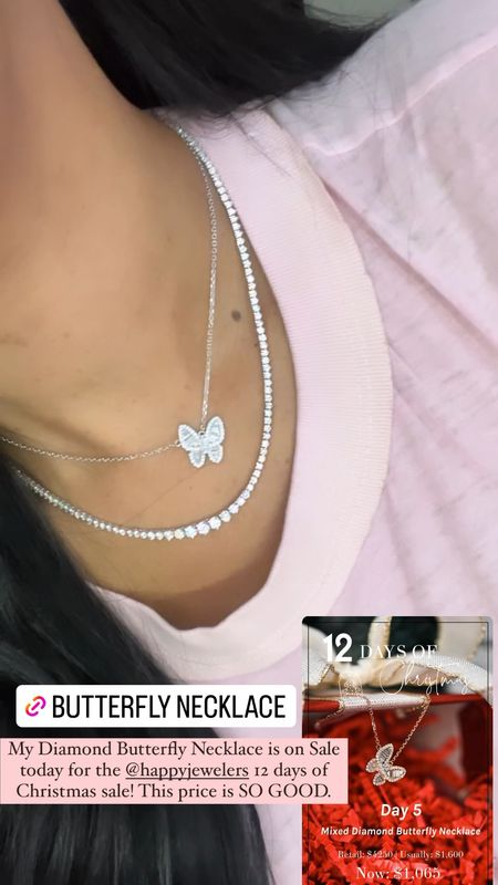 My Diamond butterfly necklace is on sale today! 

#LTKsalealert #LTKHoliday #LTKGiftGuide