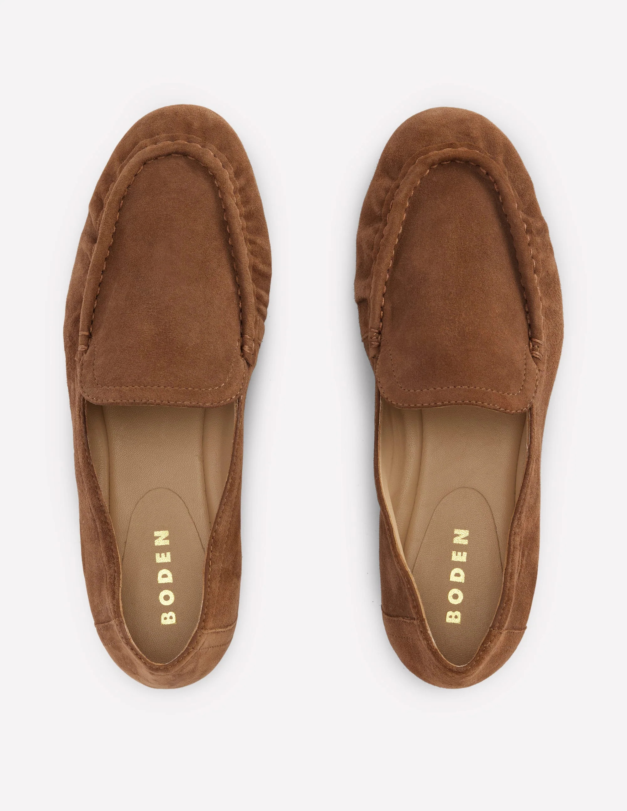 Dinah Everyday Flexi Loafers-Raw Umber | Boden (US)