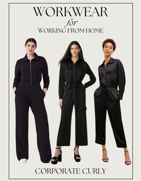 Cozy black outfits for working from home

#LTKstyletip #LTKworkwear