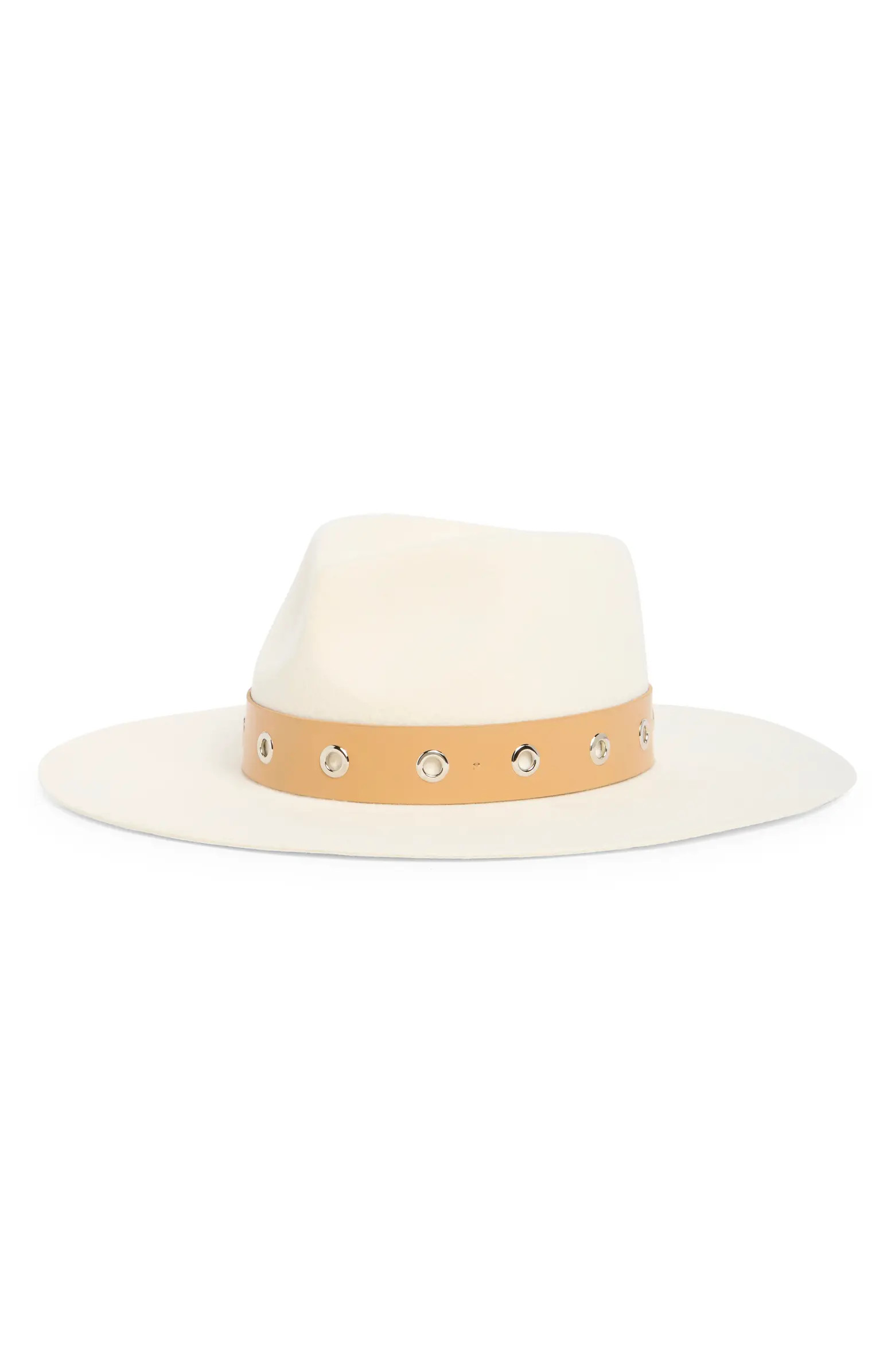 Nordstrom Wide Brim Wool Felt Panama Hat | Nordstrom | Nordstrom