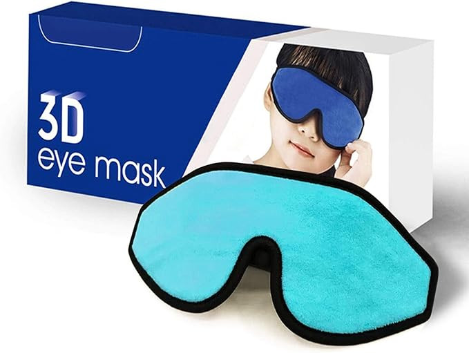 Sleep Mask for Kids with Blockout Light - Memory Foam 3D Contoured Eye Mask - Eye Cover & Travel ... | Amazon (US)